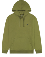 The Wrangler Mens Sign Off Hoodie in Capulet Olive