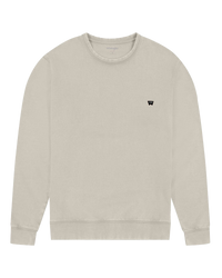 The Wrangler Mens Sign Off Sweatshirt in Stone