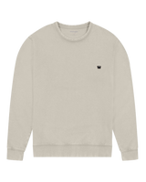 The Wrangler Mens Sign Off Sweatshirt in Stone