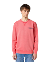 The Wrangler Mens Graphic Sweatshirt in Burnt Sienna