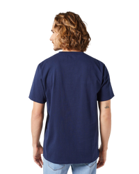 The Wrangler Mens Americana T-Shirt in Black Iris