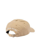 The Wrangler Mens Washed Logo Cap in Saddle