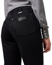 The Wrangler Womens Sunset Jeans in Black