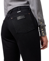 The Wrangler Womens Sunset Jeans in Black