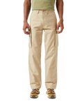 The Wrangler Mens Casey Jones Cargo Trousers in Saddle