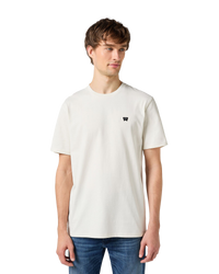 The Wrangler Mens Sign Off T-Shirt in Vintage White