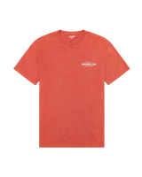 The Wrangler Mens Graphic T-Shirt in Burnt Sienna