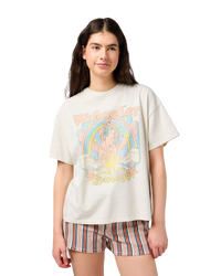 The Wrangler Womens Girlfriend T-Shirt in Vintage White