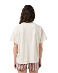 The Wrangler Womens Girlfriend T-Shirt in Vintage White