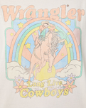 The Wrangler Womens Girlfriend T-Shirt in Vintage White