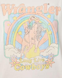 The Wrangler Womens Girlfriend T-Shirt in Vintage White