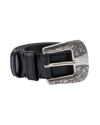 The Wrangler Big Buckle Belt in Black