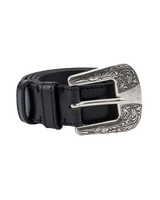 The Wrangler Big Buckle Belt in Black