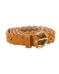 The Wrangler Braided Belt in Cognac