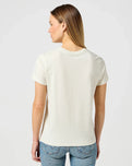 The Wrangler Womens Graphic T-Shirt in Vintage White | Available at Anns Cottage