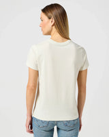 The Wrangler Womens Graphic T-Shirt in Vintage White | Available at Anns Cottage