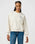 The Wrangler Womens Oversized Sweatshirt in Vintage White