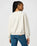 The Wrangler Womens Oversized Sweatshirt in Vintage White