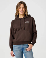 The Wrangler Womens Regular Hoodie in Mole