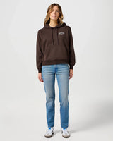 The Wrangler Womens Regular Hoodie in Mole