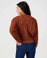 Cable Knit Jumper in Gingerbread