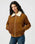 The Wrangler Womens Aviator Jacket in Monks Robe