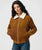 The Wrangler Womens Aviator Jacket in Monks Robe