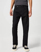 The Wrangler Mens Frontier Jeans in Jet Wash