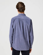 1 Pocket Corduroy Shirt in Grisaille