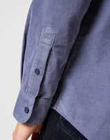 1 Pocket Corduroy Shirt in Grisaille