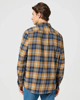 The Wrangler Mens 1 Pocket Shirt in Dijon