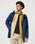 The Wrangler Mens Casey Colourblock Shirt in Monks Robe