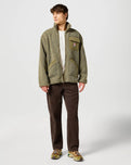 Casey Shearling Fleece Jacket in Ivy Green