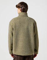 Casey Shearling Fleece Jacket in Ivy Green