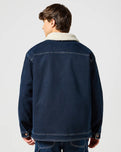 Casey Sherpa Jacket in Midnight