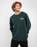 Crewneck Sweatshirt in Scarab