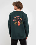 Crewneck Sweatshirt in Scarab