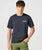 The Wrangler Mens Graphic Tee in Faded Black