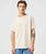 The Wrangler Mens Short Sleeve Solid Tee in Vintage White