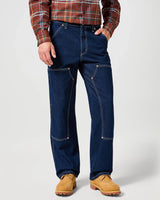 The Wrangler Mens Relaxed Straight Jeans in Bad Hoss