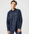 The Wrangler Mens Blue Bell 2 Pocket Shirt in Rinse