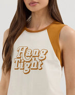 Hang Tight Vest in White