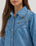 Moxie Western Shirt in Blue