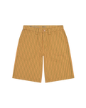 The Wrangler Mens CJ Porkchop Walkshorts in Orange Stripe