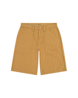 The Wrangler Mens CJ Porkchop Walkshorts in Orange Stripe