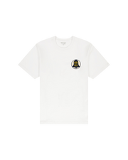 The Wrangler Mens Blue Bell T-Shirt in White