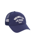 The Wrangler Womens Trucker Cap in Dark Navy