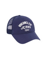 The Wrangler Womens Trucker Cap in Dark Navy