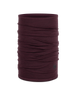 The Buff Merino Lightweight Buff in Garnet