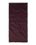 The Buff Merino Lightweight Buff in Garnet